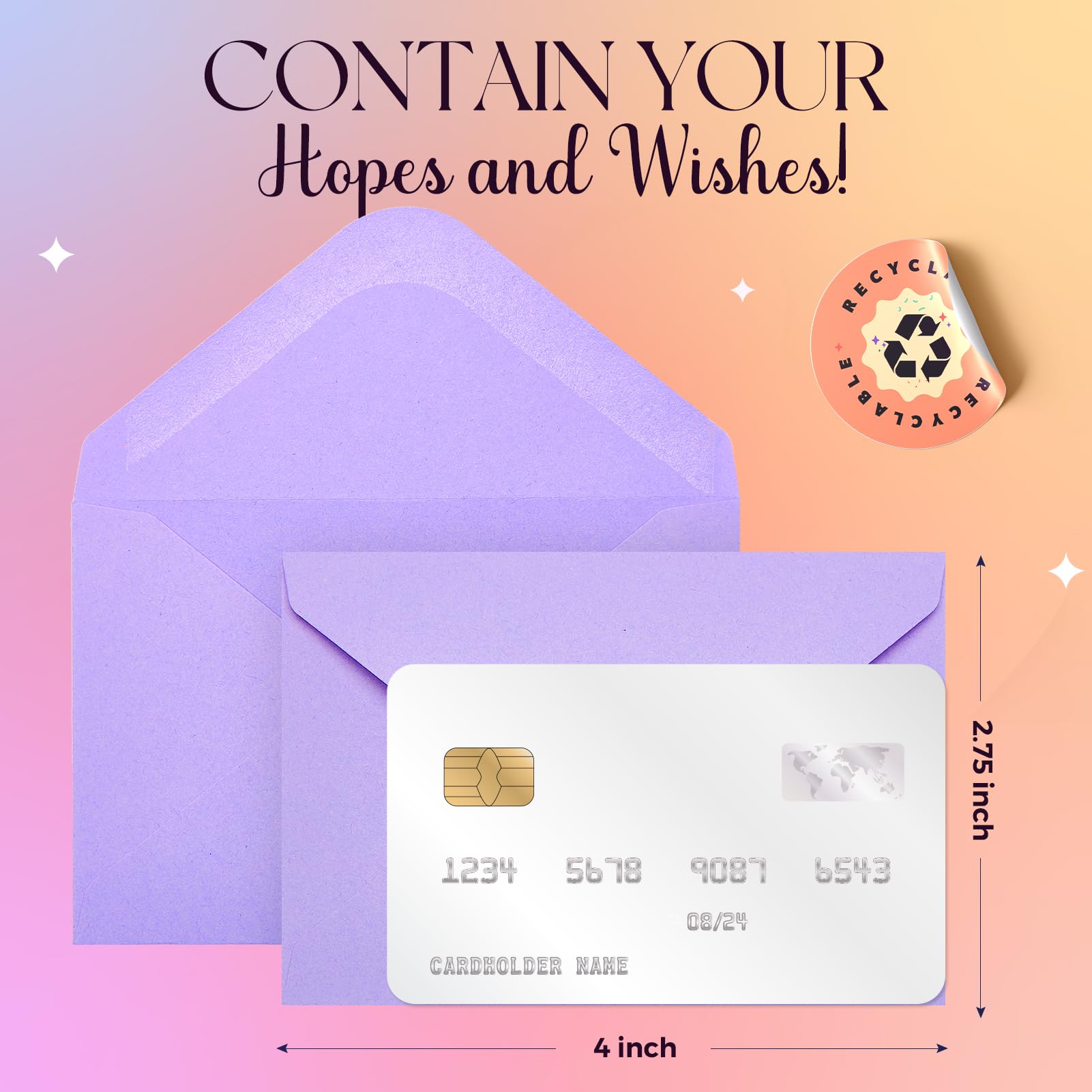 Amazon | ACSTEP ギフトカード封筒 クレジットカードサイズ ミニ